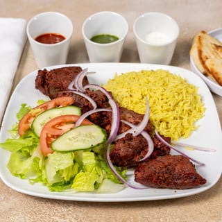 Lamb Kebab Platter